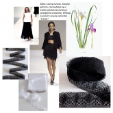 Koronki black and white