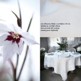 Len obrusowy bia�y szeroki na 183 cm