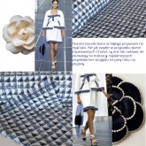 Boucl� chanel-blue