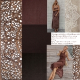 Br�zowe lny na wakacyjne sukienki