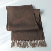 Szalik lniany Nr 009 br�z �redni 23x165