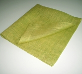 Serweta lniana Nr 005 siatka melan� zielono-��ty