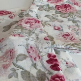  Serwetki lniane Nr 014 siatka biel w r�e kpl