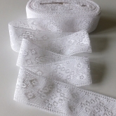 Koronka Nr 005 bawe�niana bia�a