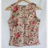 Top lniany kolorowe r�e rozmiar 34