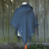 Chusta lniana niebieski d�insowy 150x150