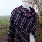 Chusta z we�n� w krat� à la boucl� Chanel