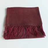 Szalik lniany Nr 005 ceglasty 24x198