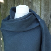 Chusta lniana niebieski d�insowy 150x150