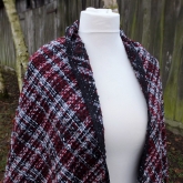 Chusta z we�n� w krat� à la boucl� Chanel