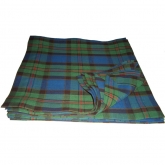  Serwetki lniane Nr 010 krata TARTAN len koszulowy