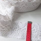 Koronka Nr 002 bawe�niana bia�a