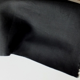 Len koszulowy czarny 145 g/m2